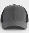 BB165 B165 Beechfield Club Cap Gunmetal / Black colour image